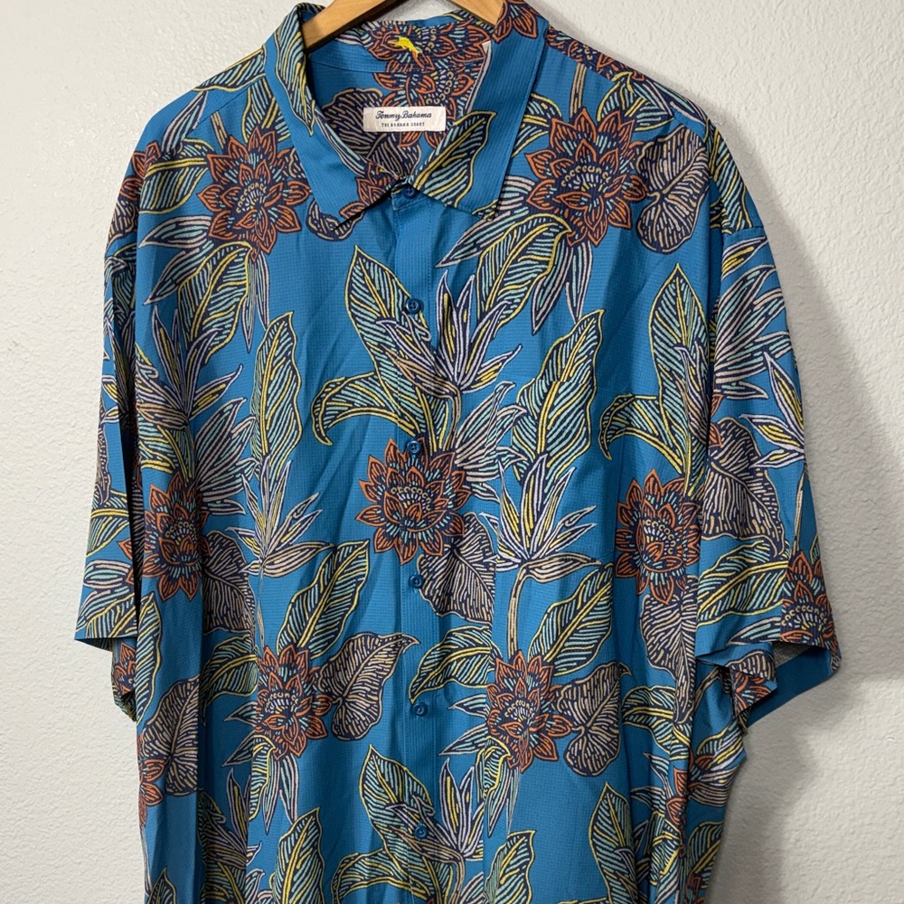 Tommy Bahama The‎ Bahama Coast Floral Camp Shirt